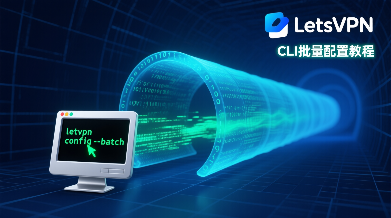 LetsVPN CLI批量配置, 自动化脚本示例, 命令行配置教程, 批量下发节点配置, CLI配置最佳实践, 如何编写LetsVPN自动化脚本, LetsVPN脚本效率优化